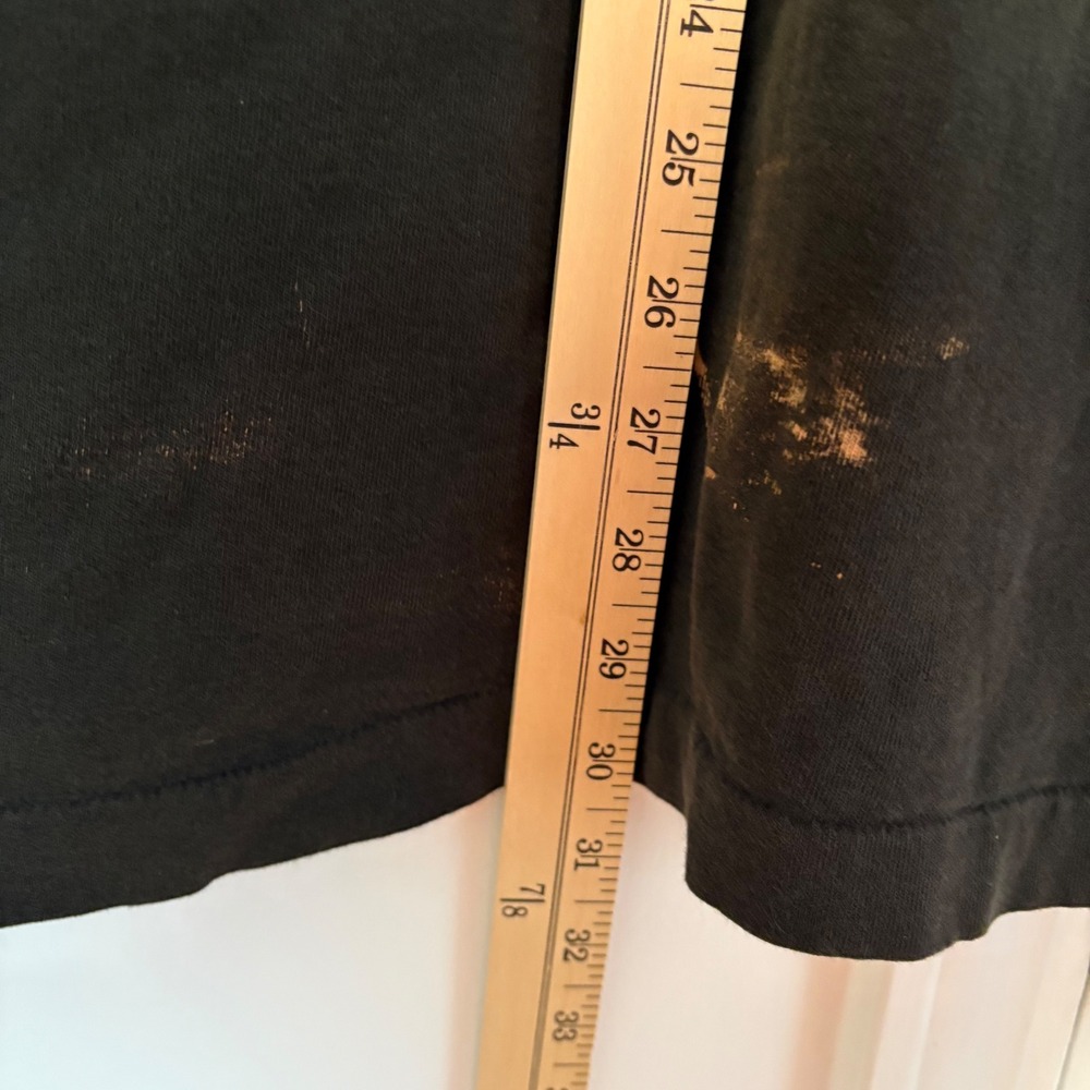 Vintage DG NYC 93 T-Shirt Black Red Logo‎ Made in USA 90s Streetwear Size Large - Picture 6 of 9